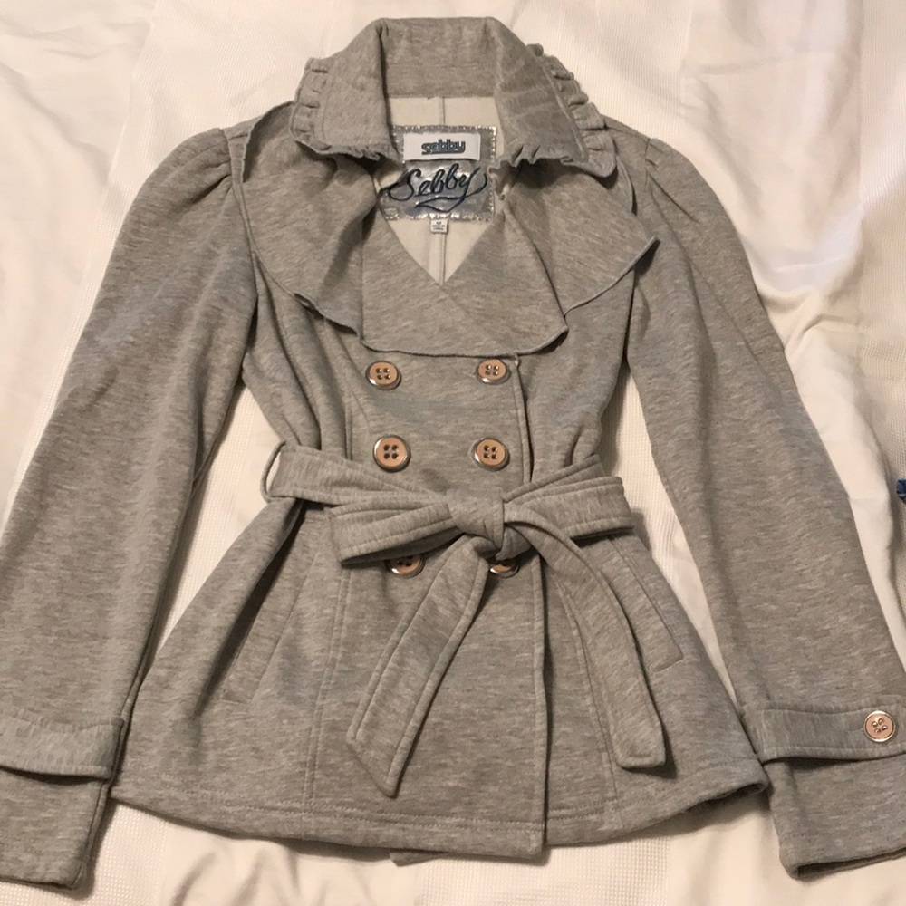 Light Gray Pea Coat